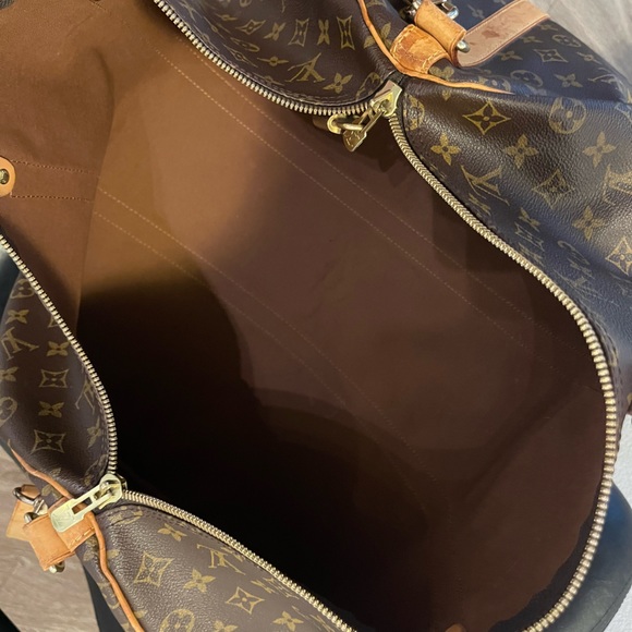 LOUIS VUITTON Keepall 50 Bandoulière Monogram - 💯 AUTHENTIC - M41416 - Picture 10 of 12